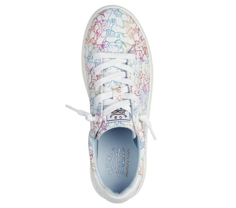 Skechers BOBS D’Vine – Doggy Daycare – Wit / Multi (114770-WMLT)
