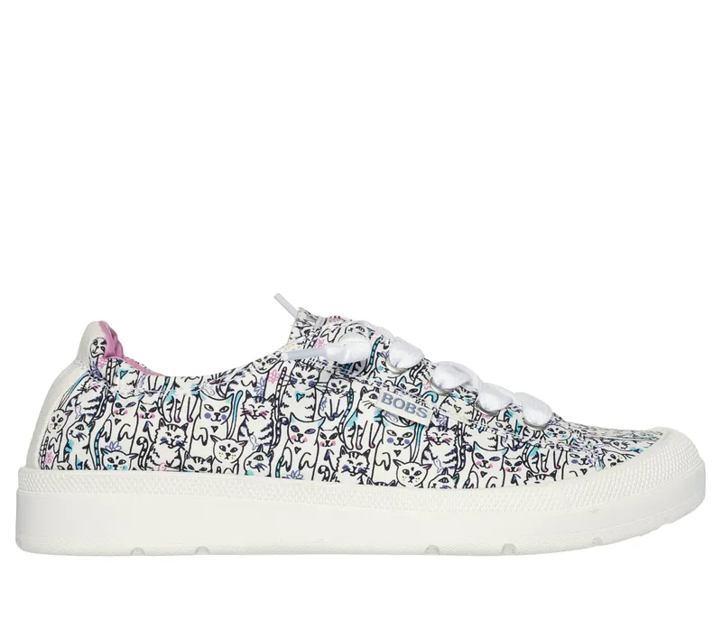 Skechers BOBS Beyond – Kitty Cats – Wit / Multi (114773-WMLT)