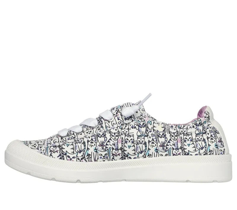 Skechers BOBS Beyond – Kitty Cats – Wit / Multi (114773-WMLT)
