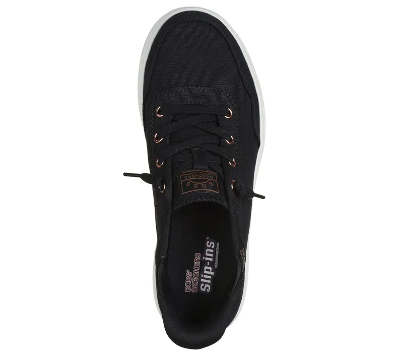 Skechers Skechers Slip-ins: BOBS Skip Cute – B Cute Sweet – Zwart (114815-BLK)