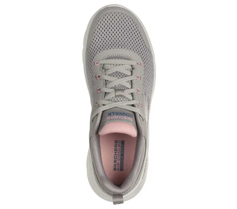 Skechers GO WALK Flex – Caley – Taupe / Roze (124817-TPPK)