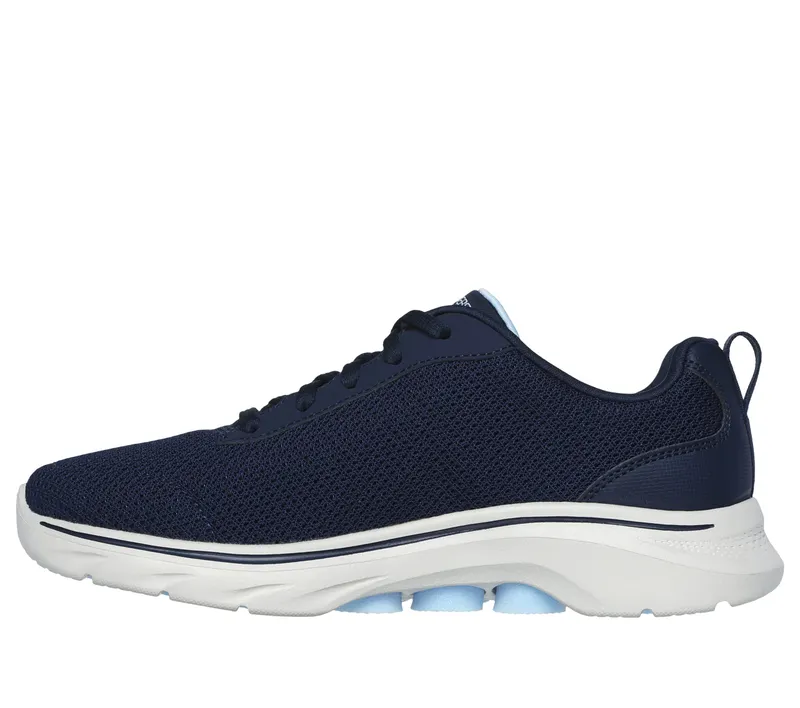 Skechers GO WALK 7 – Clear Path – Marine / Licht Blauw (125207-NVLB)