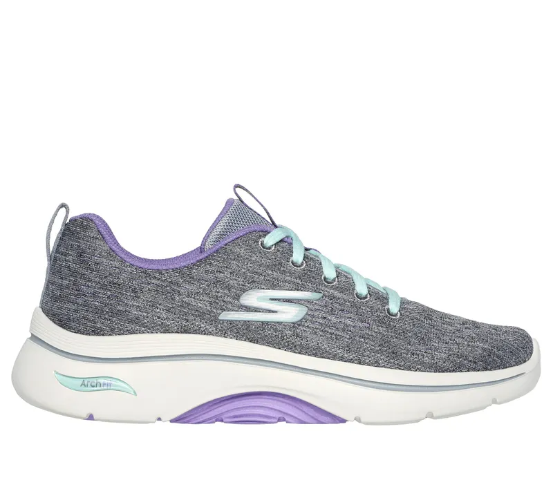 Skechers GO WALK Arch Fit 2.0 – Vivid Sunset – Grijs / Lavendel (125311-GYLV)