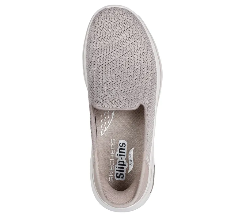 Skechers Skechers Slip-Ins: GO WALK Arch Fit 2.0 – Delara – Taupe (125315-TPE)