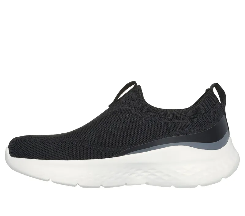 Skechers GO RUN Lite – Aurora Sky – Zwart / Wit (129440-BKW)