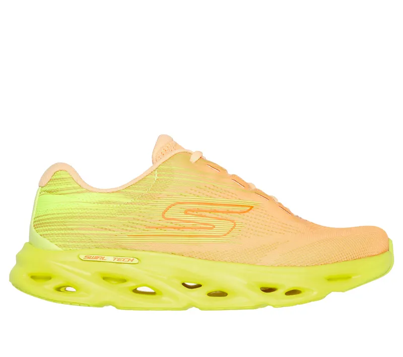Skechers GO RUN Swirl Tech Speed – Ultimate Stride – Oranje / Geel (129501-ORYL)