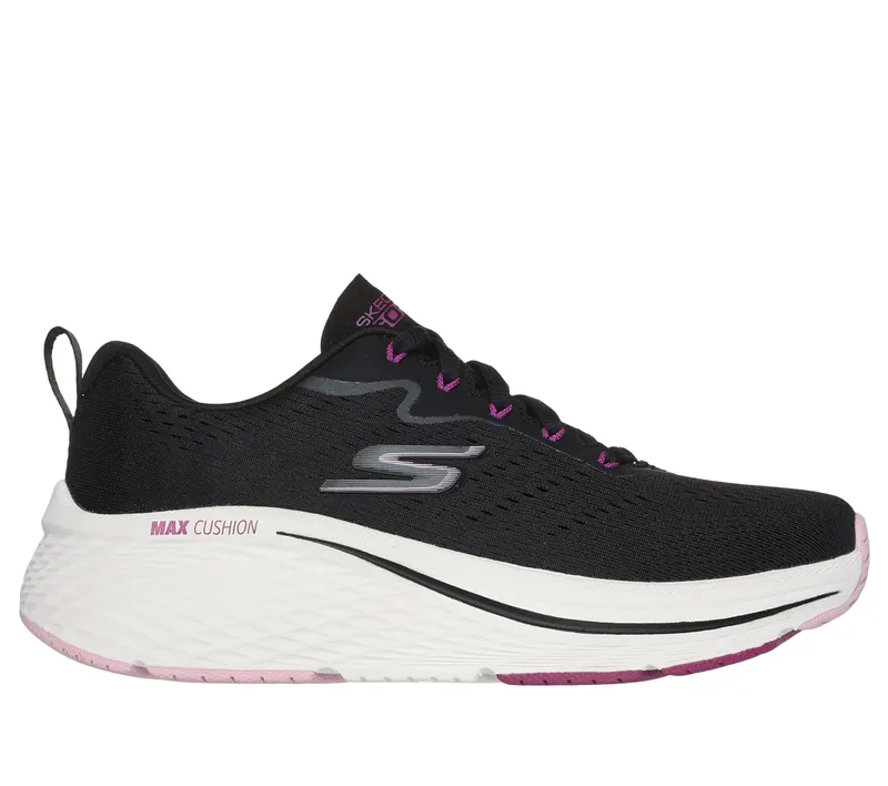Skechers Max Cushioning Elite 2.0 – Levitate – Zwart / Roze (129601-BKPK)