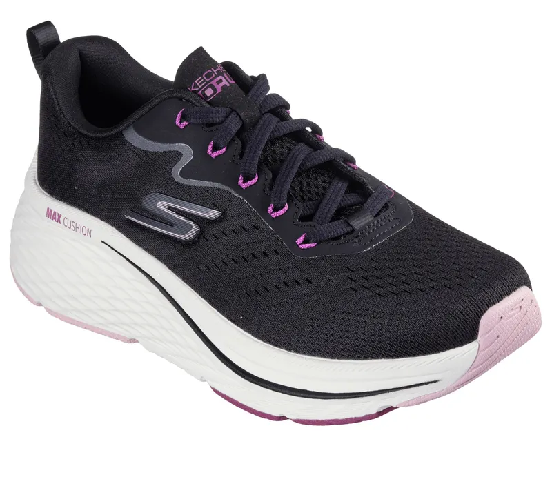 Skechers Max Cushioning Elite 2.0 – Levitate – Zwart / Roze (129601-BKPK)