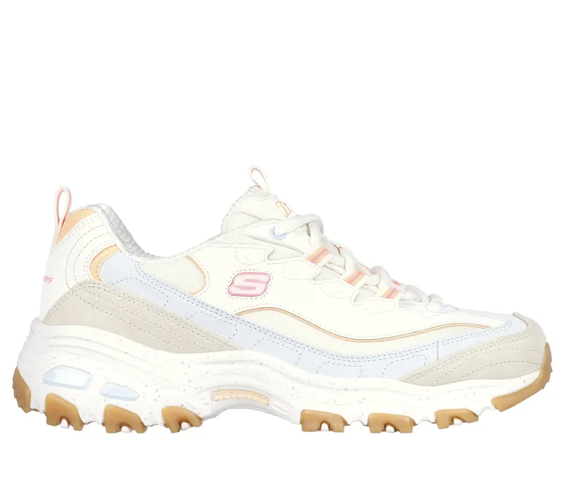 Skechers D’Lites – Bold Views – Natuurlijk / Multi (149589-NTMT)