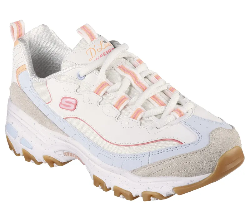 Skechers D’Lites – Bold Views – Natuurlijk / Multi (149589-NTMT)