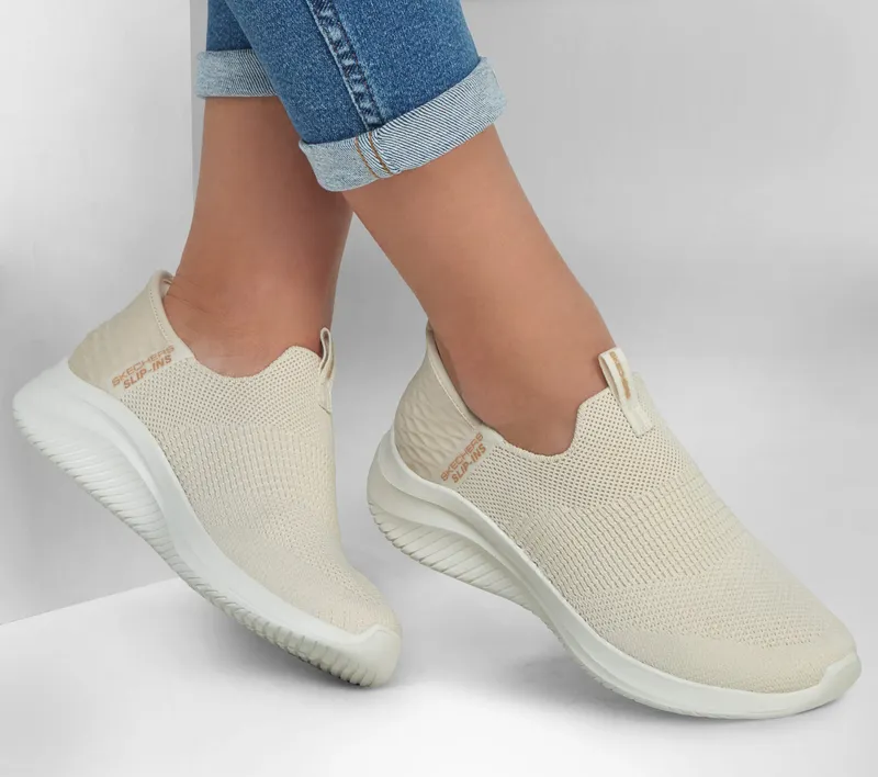 Skechers Skechers Slip-ins: Ultra Flex 3.0 – Cozy Streak – Natuurlijk (149708-NAT)