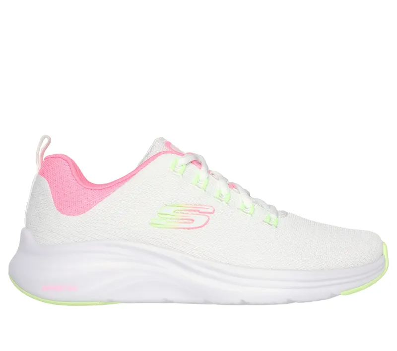 Skechers Vapor Foam – White / Neon Pink / Lime (150022-WNPL)