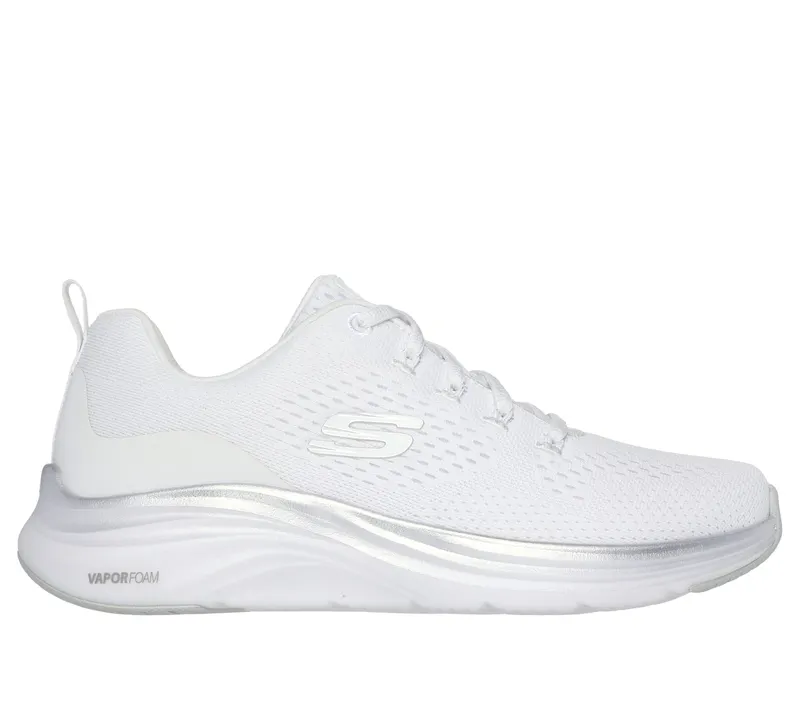 Skechers Vapor Foam – Midnight Glimmer – Wit / Zilver (150025-WSL)