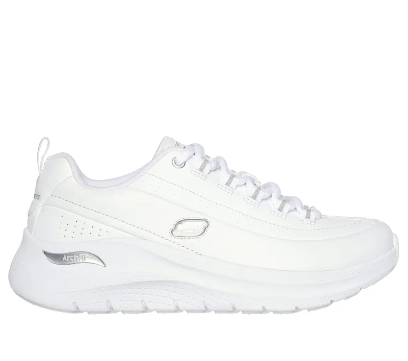 Skechers Arch Fit 2.0 – Star Bound – Wit / Zilver (150061-WSL)