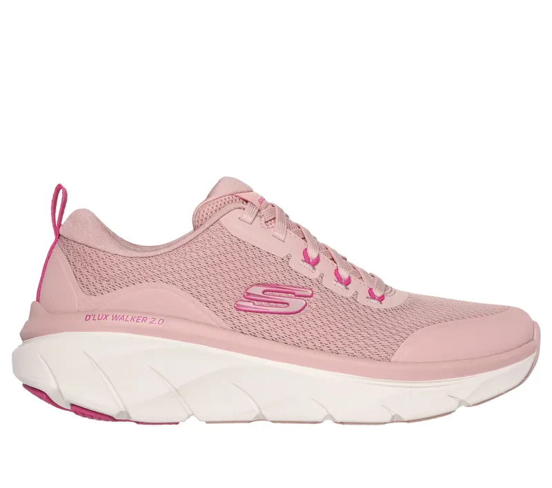 Skechers Relaxed Fit: D’Lux Walker 2.0 – Radiant Rose – Roos (150095-ROS)