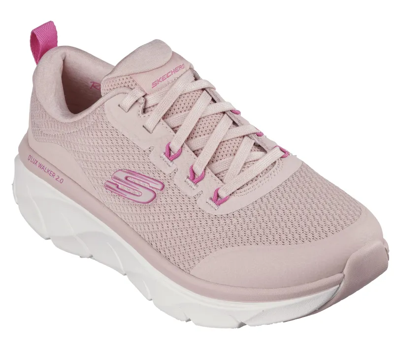 Skechers Relaxed Fit: D’Lux Walker 2.0 – Radiant Rose – Roos (150095-ROS)
