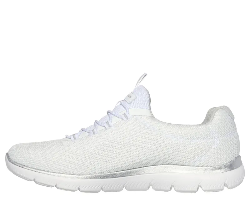Skechers Summits – Artistry Chic – Wit / Zilver (150119-WSL)