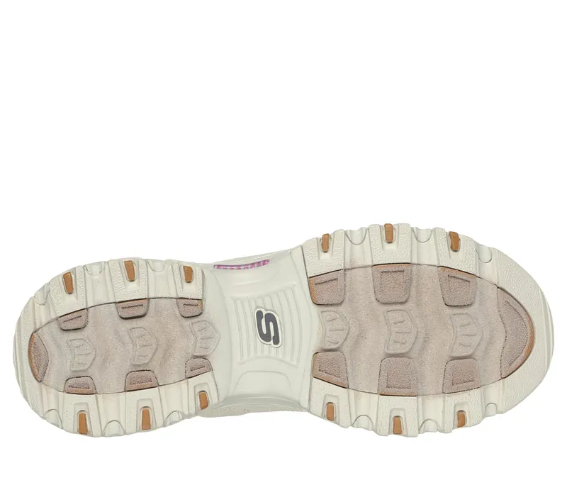 Skechers D’Lites – Wildcats – Natuurlijk / Roze (150236-NTPK)