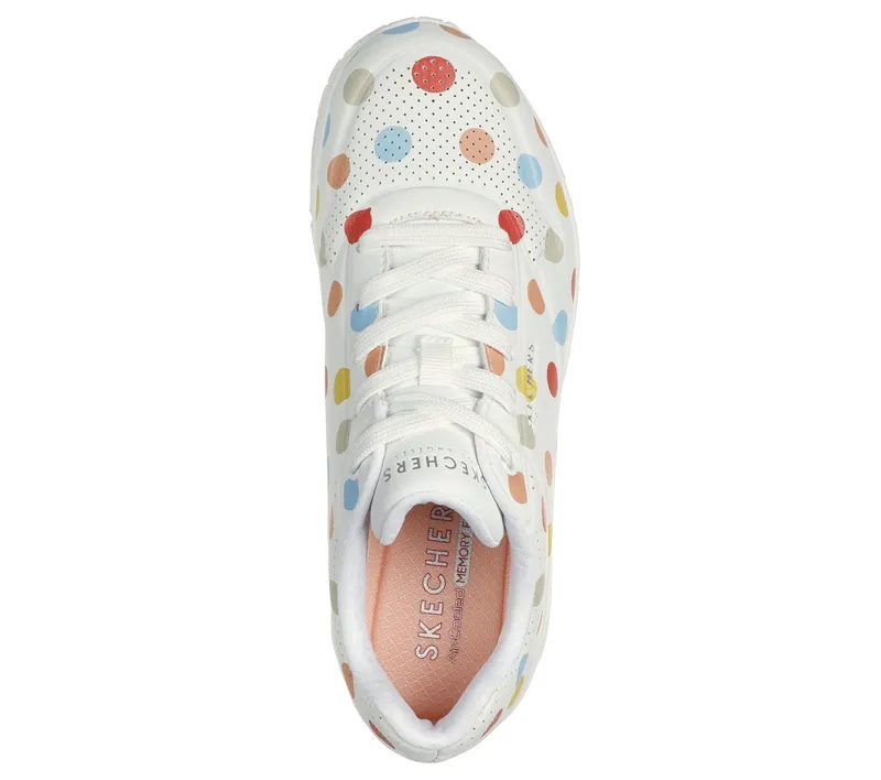 Skechers Uno – Spotted Air – Wit / Multi (155216-WMLT)