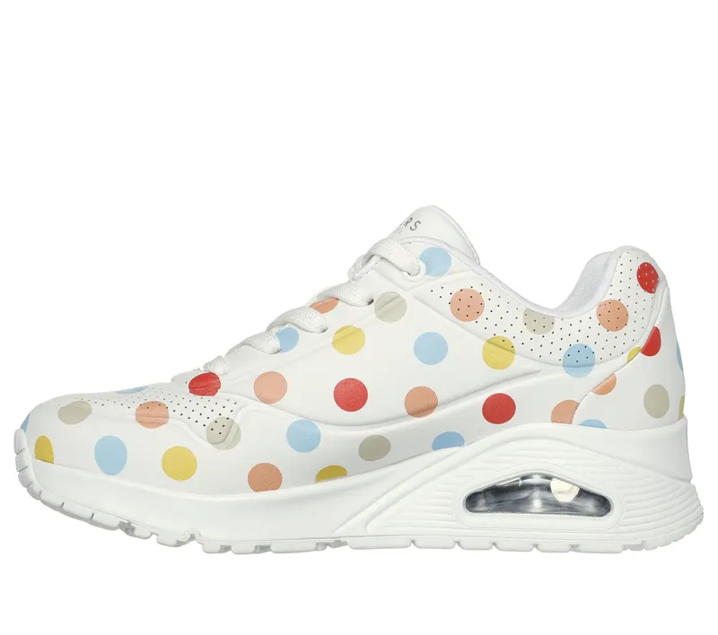 Skechers Uno – Spotted Air – Wit / Multi (155216-WMLT)