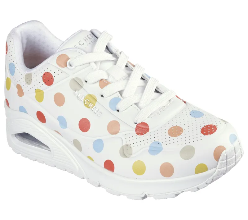 Skechers Uno – Spotted Air – Wit / Multi (155216-WMLT)