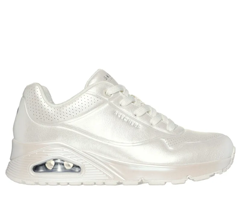 Skechers Uno – Pearl Princess – White Pearlized (177126-WHPL)