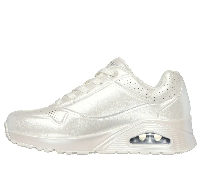 Skechers Uno – Pearl Princess – White Pearlized (177126-WHPL)