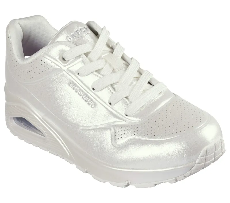 Skechers Uno – Pearl Princess – White Pearlized (177126-WHPL)