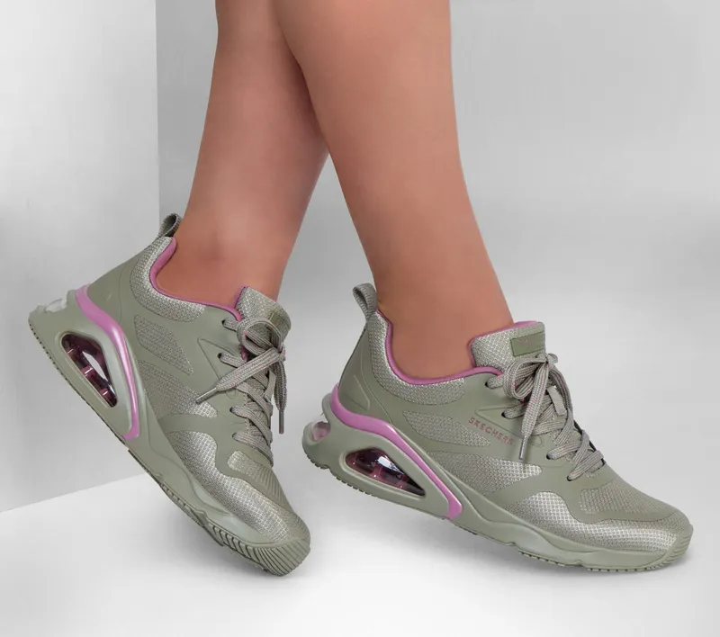 Skechers Tres-Air Uno – Modern Aff-Air – Olijf (177421-OLV)