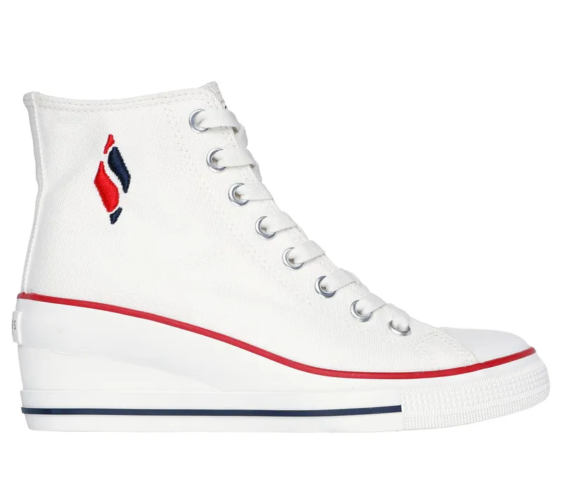 Skechers Happi – Elevated Steps – Wit / Marine (177630-WNVR)