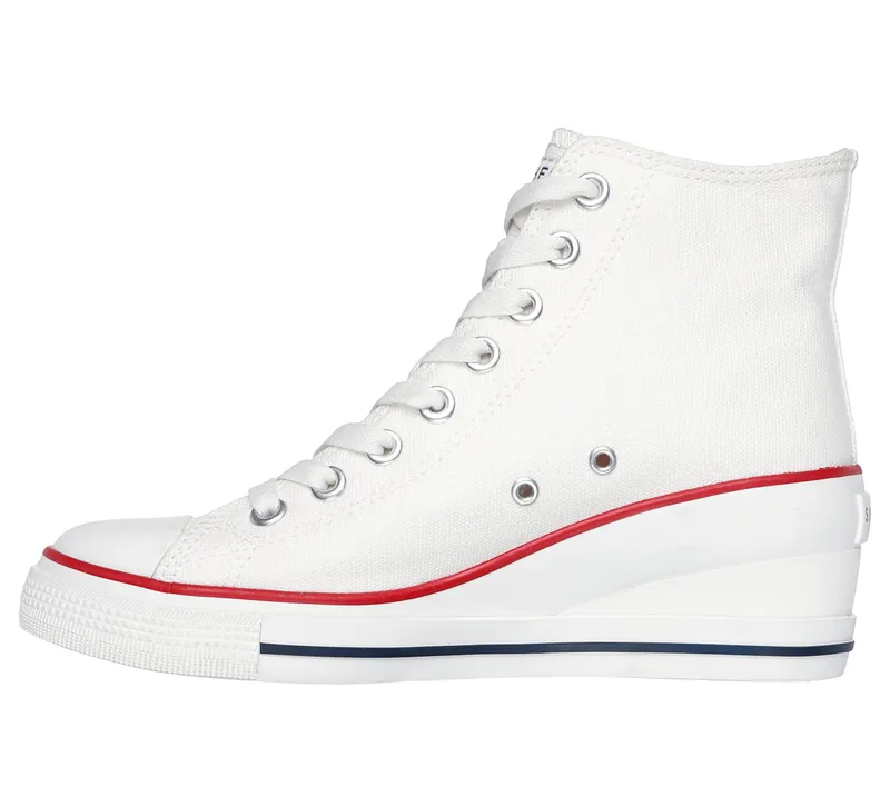 Skechers Happi – Elevated Steps – Wit / Marine (177630-WNVR)