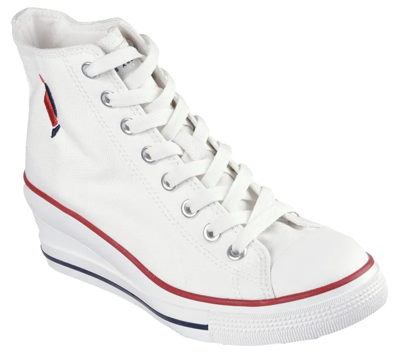 Skechers Happi – Elevated Steps – Wit / Marine (177630-WNVR)
