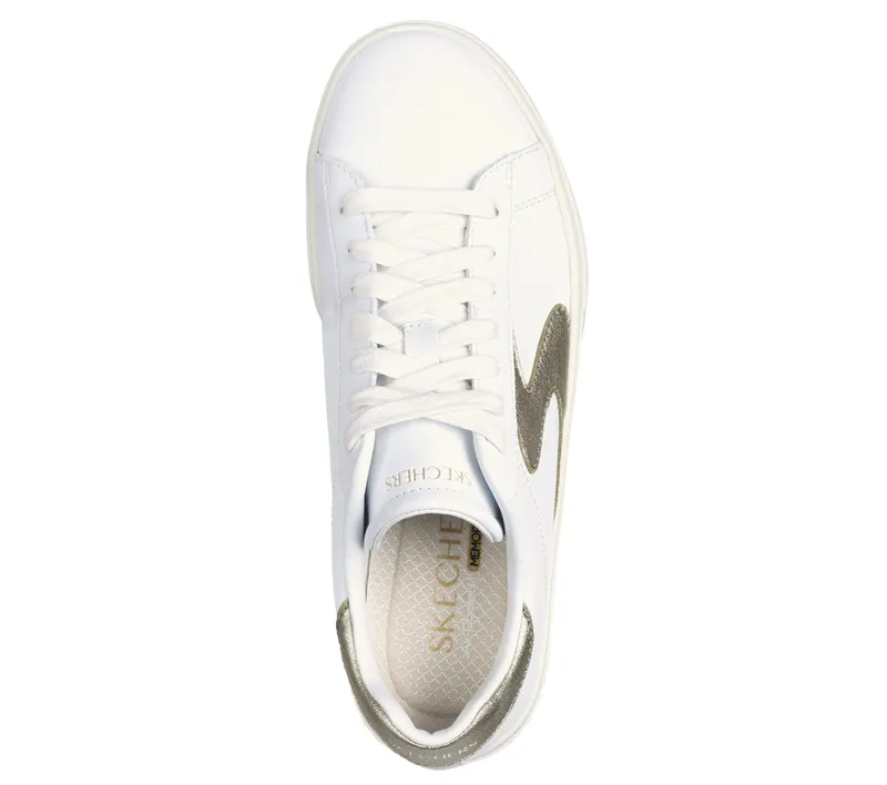 Skechers Eden LX – Beaming Glory – Wit / Goud (185016-WTGD)