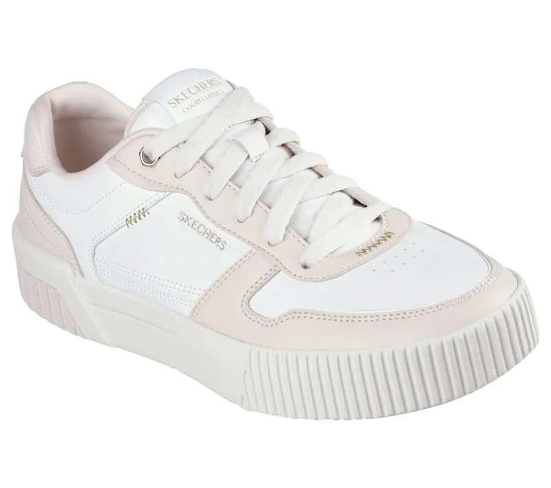Skechers Jade – Best In Class – Wit / Roze (185098-WPK)