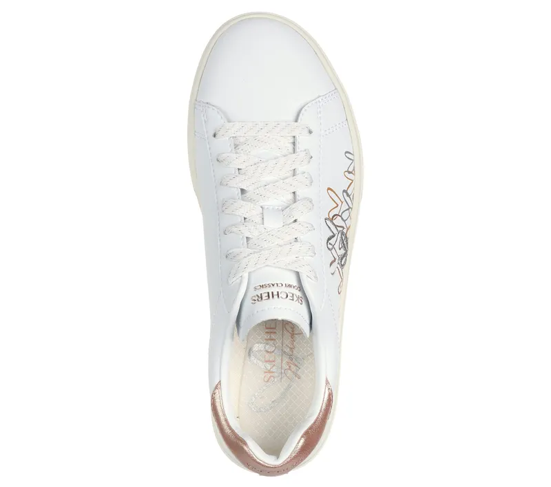 Skechers JGoldcrown: Eden LX – Gleaming Hearts – Wit / Multi (185129-WMLT)