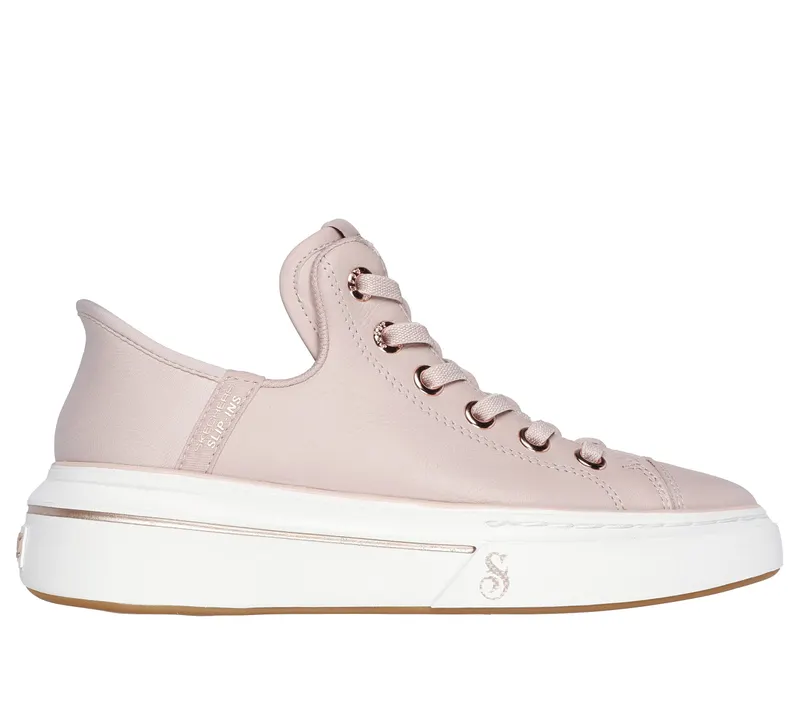 Skechers Premium Leather Slip-ins Snoop One – OG – Blush Roze (186001-BLSH)