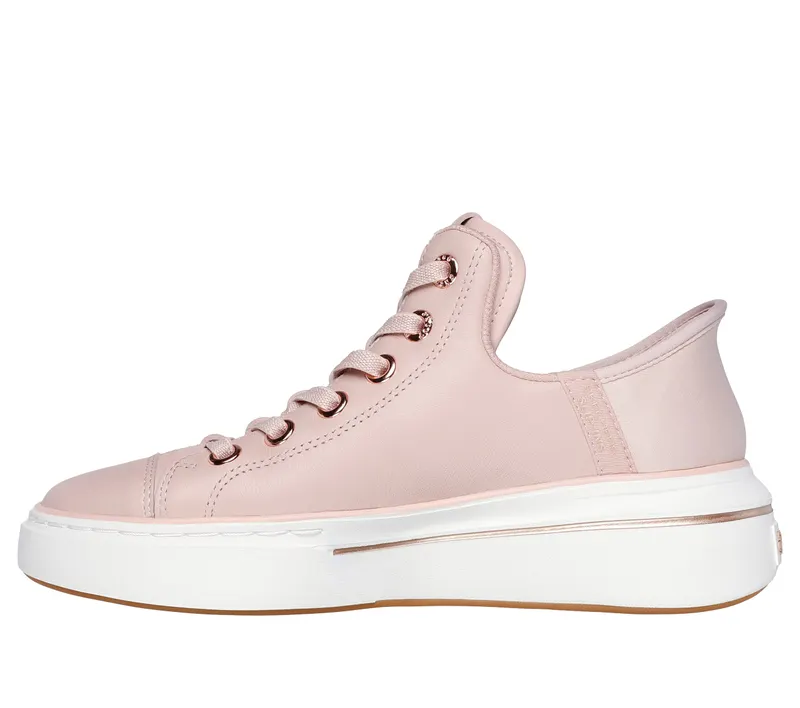 Skechers Premium Leather Slip-ins Snoop One – OG – Blush Roze (186001-BLSH)