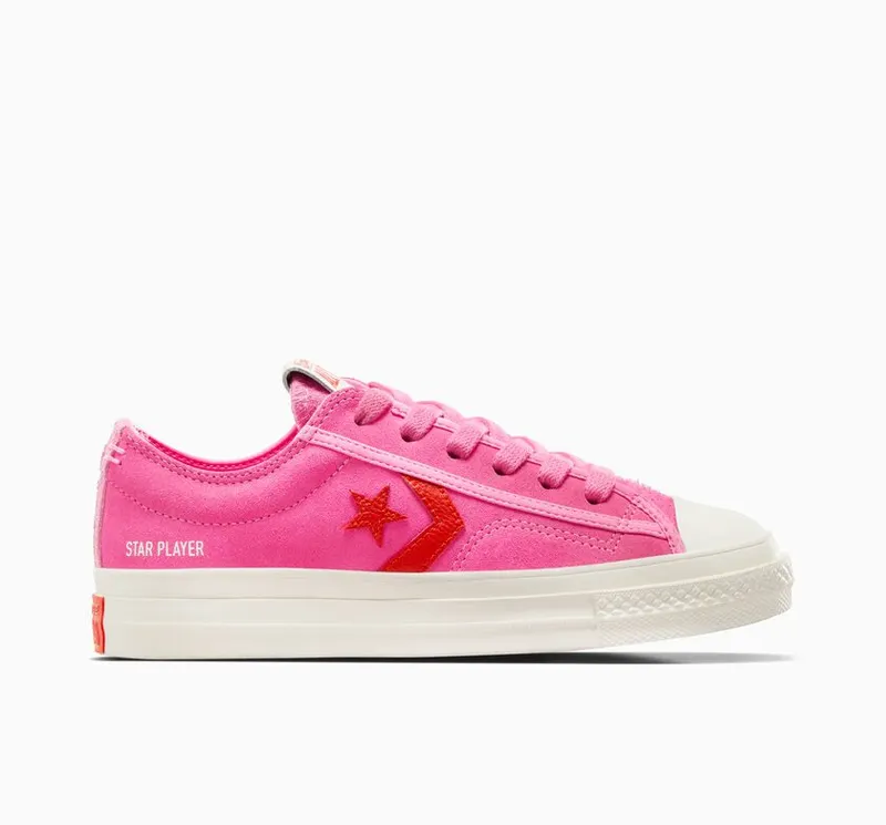 Converse Star Player 76 Suede Roze/fever Dream/egret (A10242C)