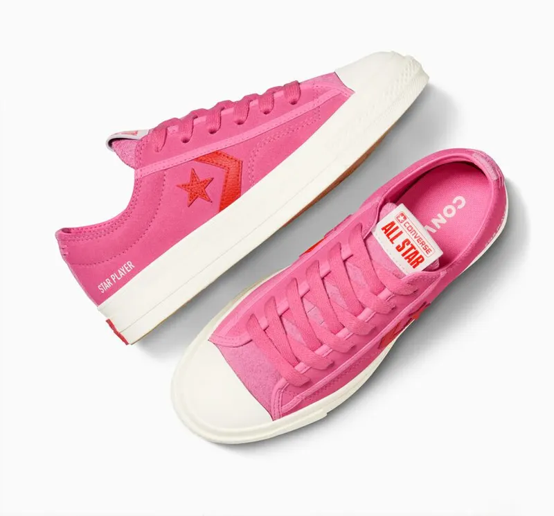 Converse Star Player 76 Suede Roze/fever Dream/egret (A10242C)