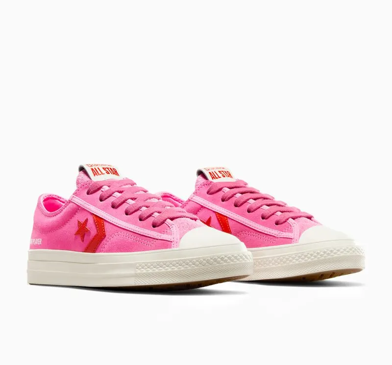 Converse Star Player 76 Suede Roze/fever Dream/egret (A10242C)