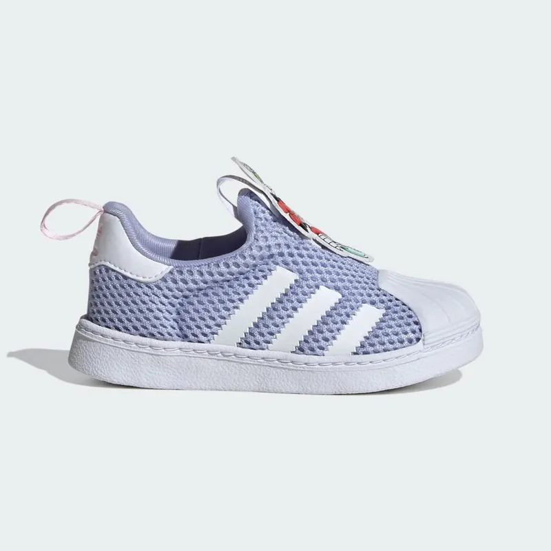 adidas adidas Originals x Disney Mickey Superstar 360 Kids Violet Tone / Cloud White / Clear Pink (IE0682)