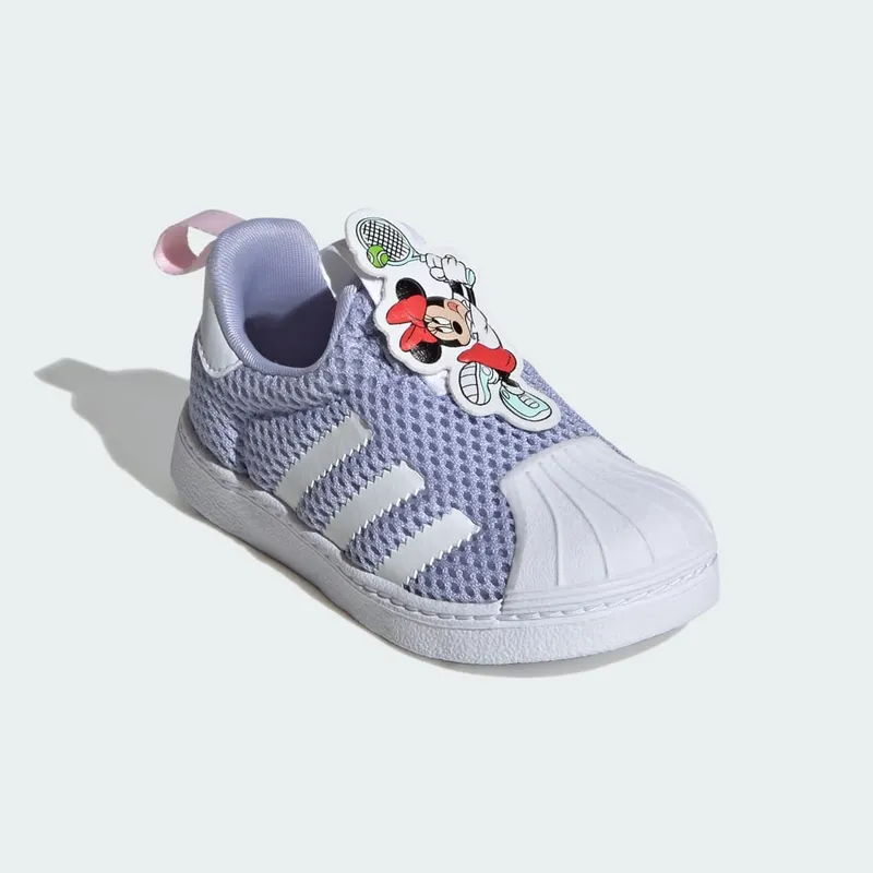 adidas adidas Originals x Disney Mickey Superstar 360 Kids Violet Tone / Cloud White / Clear Pink (IE0682)