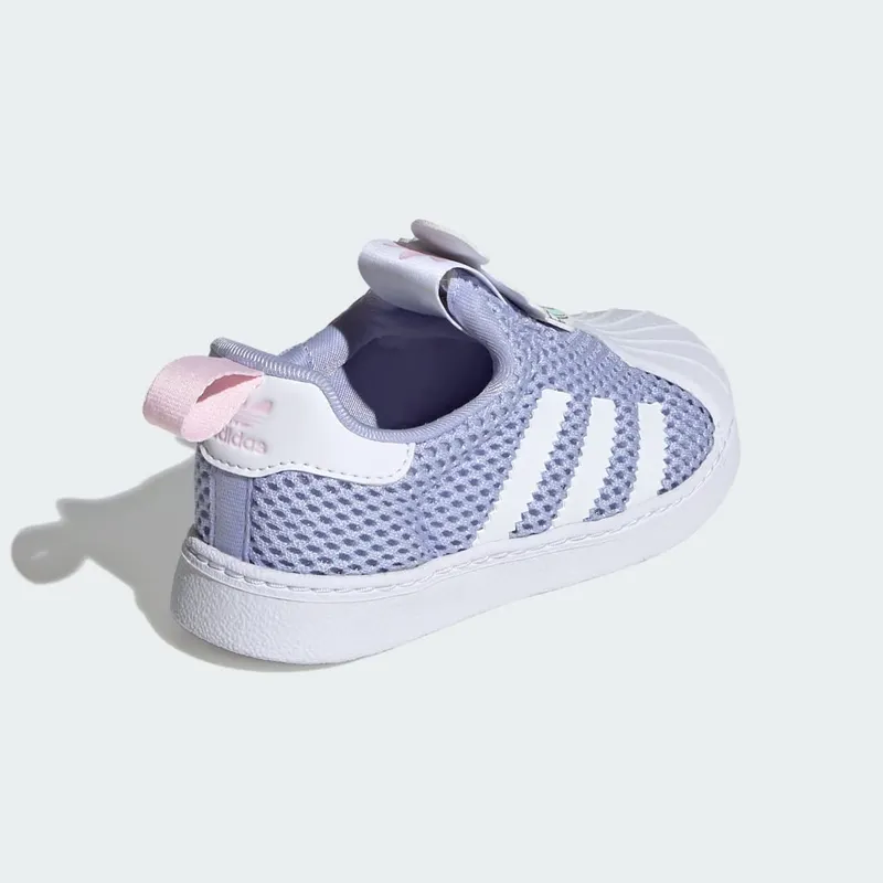 adidas adidas Originals x Disney Mickey Superstar 360 Kids Violet Tone / Cloud White / Clear Pink (IE0682)