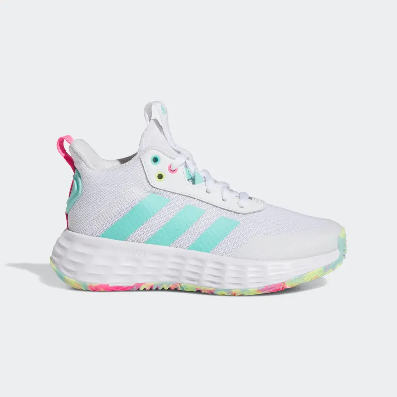 adidas Ownthegame 2.0 Cloud White / Flash Aqua / Lucid Pink (IF2696)