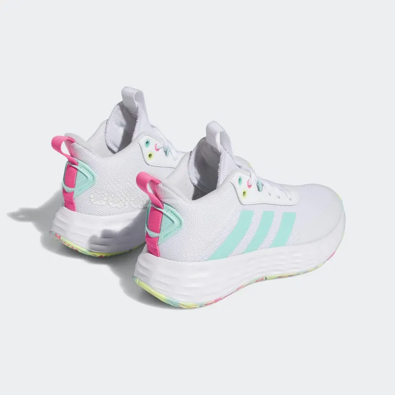 adidas Ownthegame 2.0 Cloud White / Flash Aqua / Lucid Pink (IF2696)