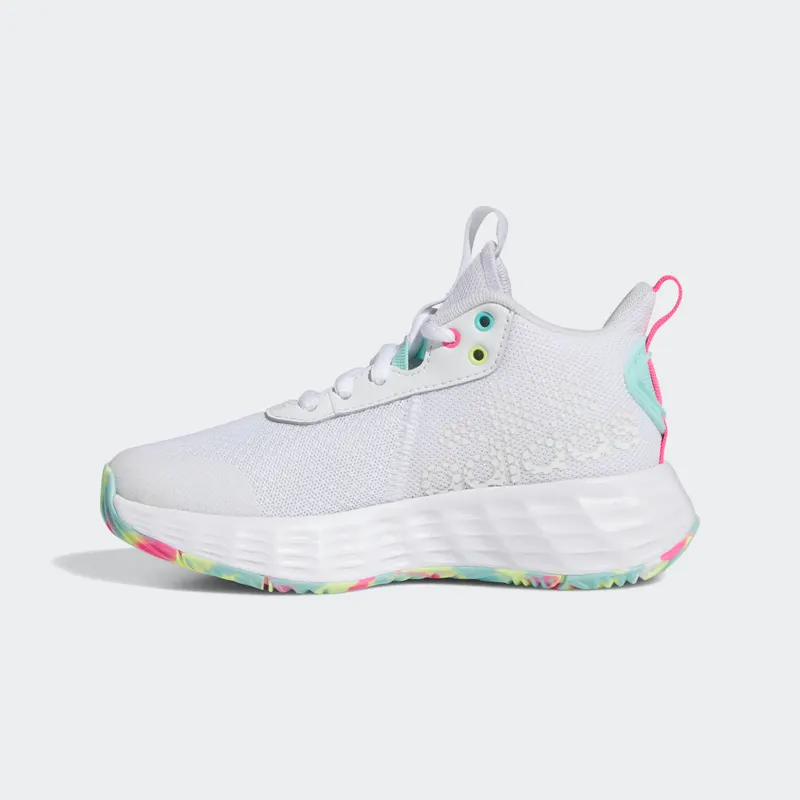 adidas Ownthegame 2.0 Cloud White / Flash Aqua / Lucid Pink (IF2696)