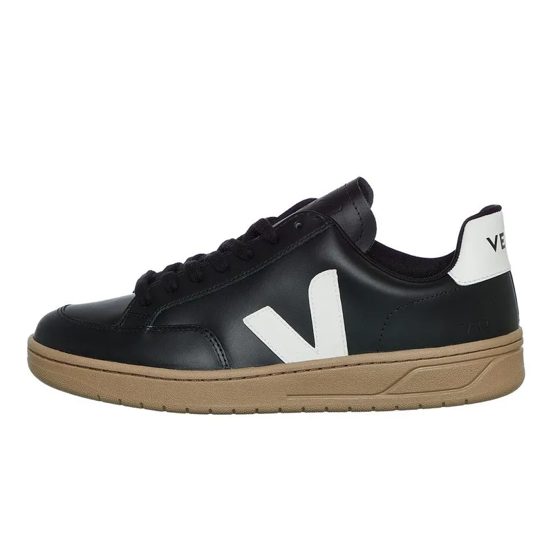 Veja V-12 Black / White / Dune (XD0203638B)