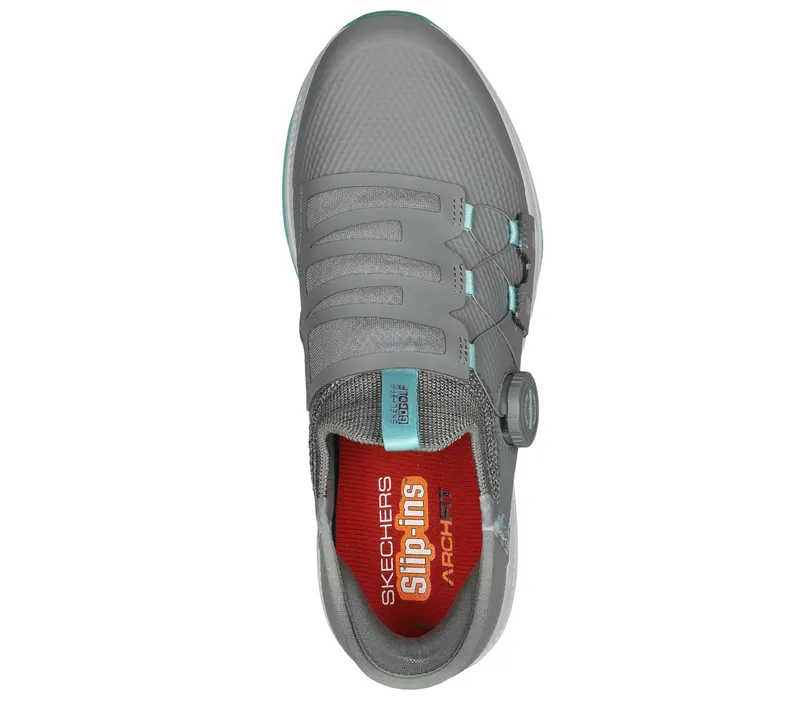 Skechers Skechers Slip-ins: GO GOLF Elite 5 – Slip ‘In – Grijs / Aqua (123062-GYAQ)