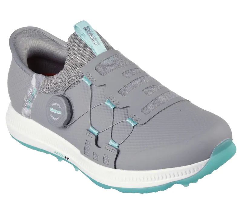 Skechers Skechers Slip-ins: GO GOLF Elite 5 – Slip ‘In – Grijs / Aqua (123062-GYAQ)