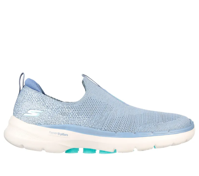 Skechers Skechers GOwalk 6 – Glimmering – Blauw / Turkoois (124502-BLTQ)
